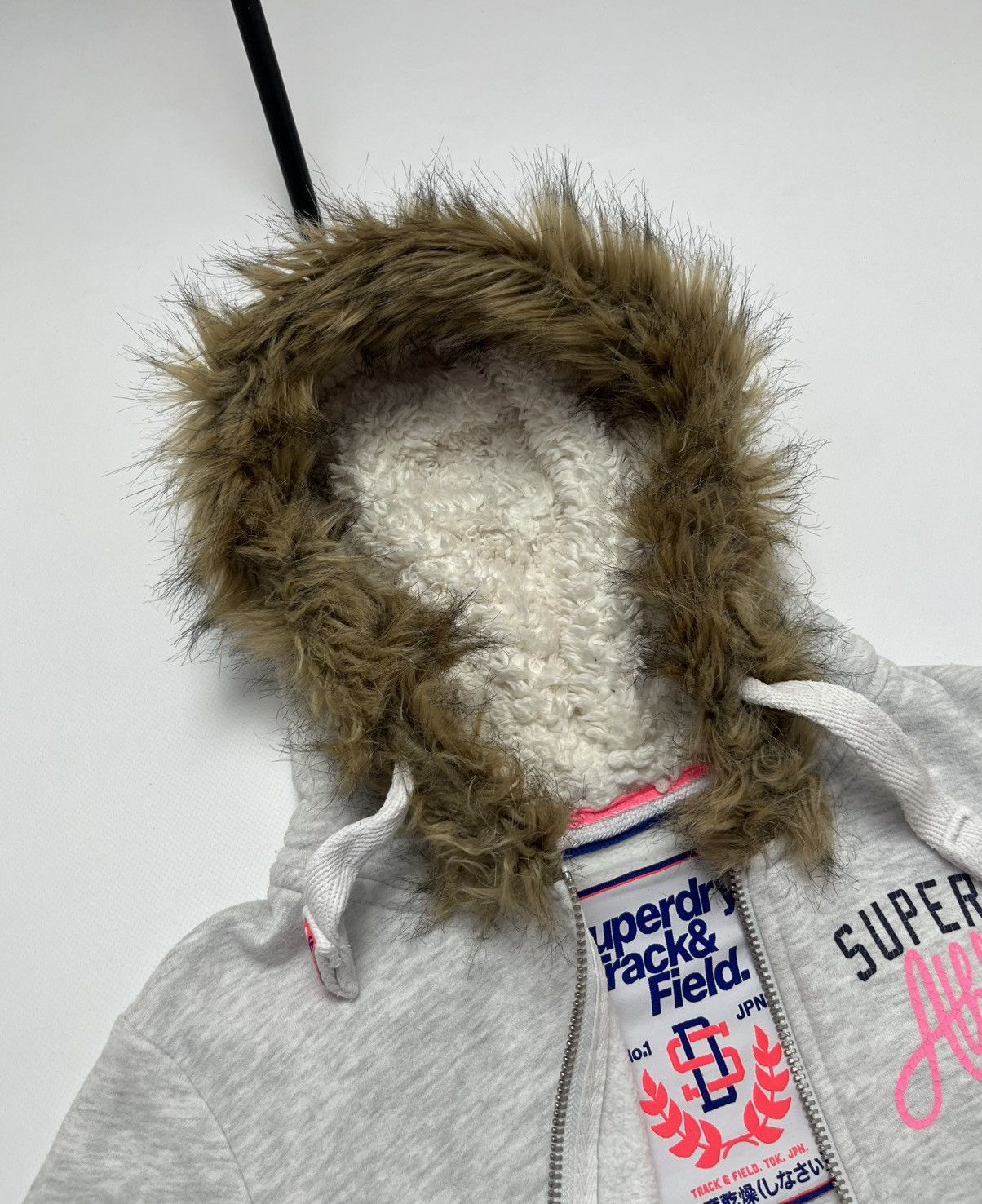 Hysteric Glamour Vintage LGB If Six Was Nine Style Faux Fur Zip Hoodie Jacket Size US M / EU 48-50 / 2 - 2 Thumbnail