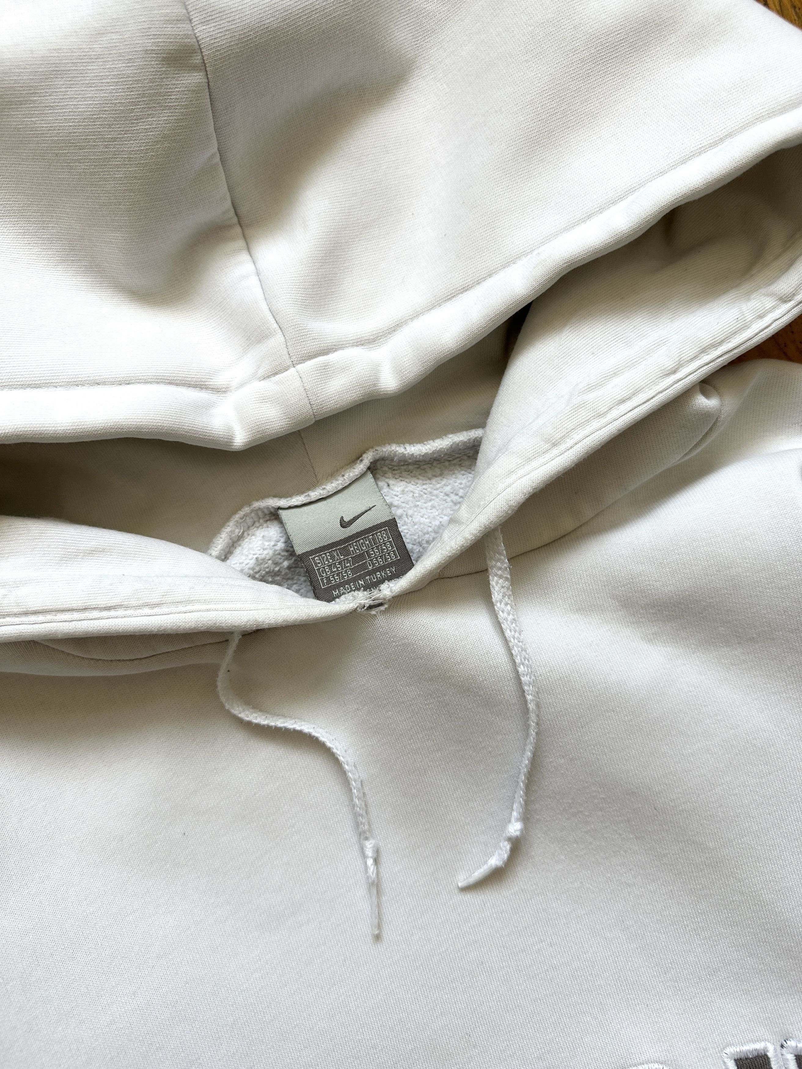 Nike vintage y2k 00s nike spellout boxy oversize hoodie Size US XL / EU 56 / 4 - 5 Thumbnail