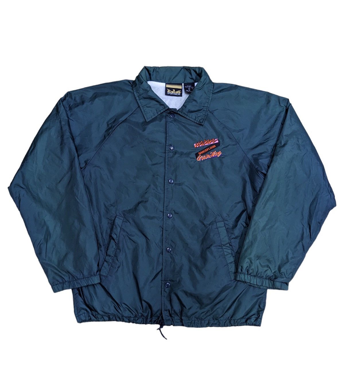 image of Auburn Vintage VTG 80's P-Funk All Stars Coach Jacket in Dark Green, Men's (Size Medium)