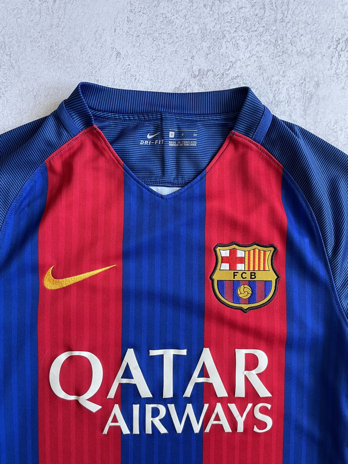 Nike Nike FC Barcelona 2016/2017 Home Soccer Jersey Kit S Size US S / EU 44-46 / 1 - 3 Thumbnail