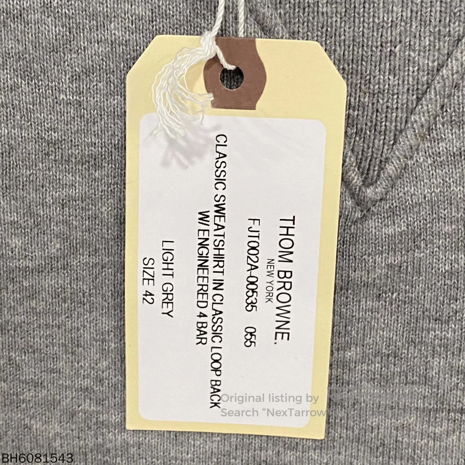 Thom Browne classic striped sweatshirt by thom browne. Size US M / EU 48-50 / 2 - 7 Thumbnail