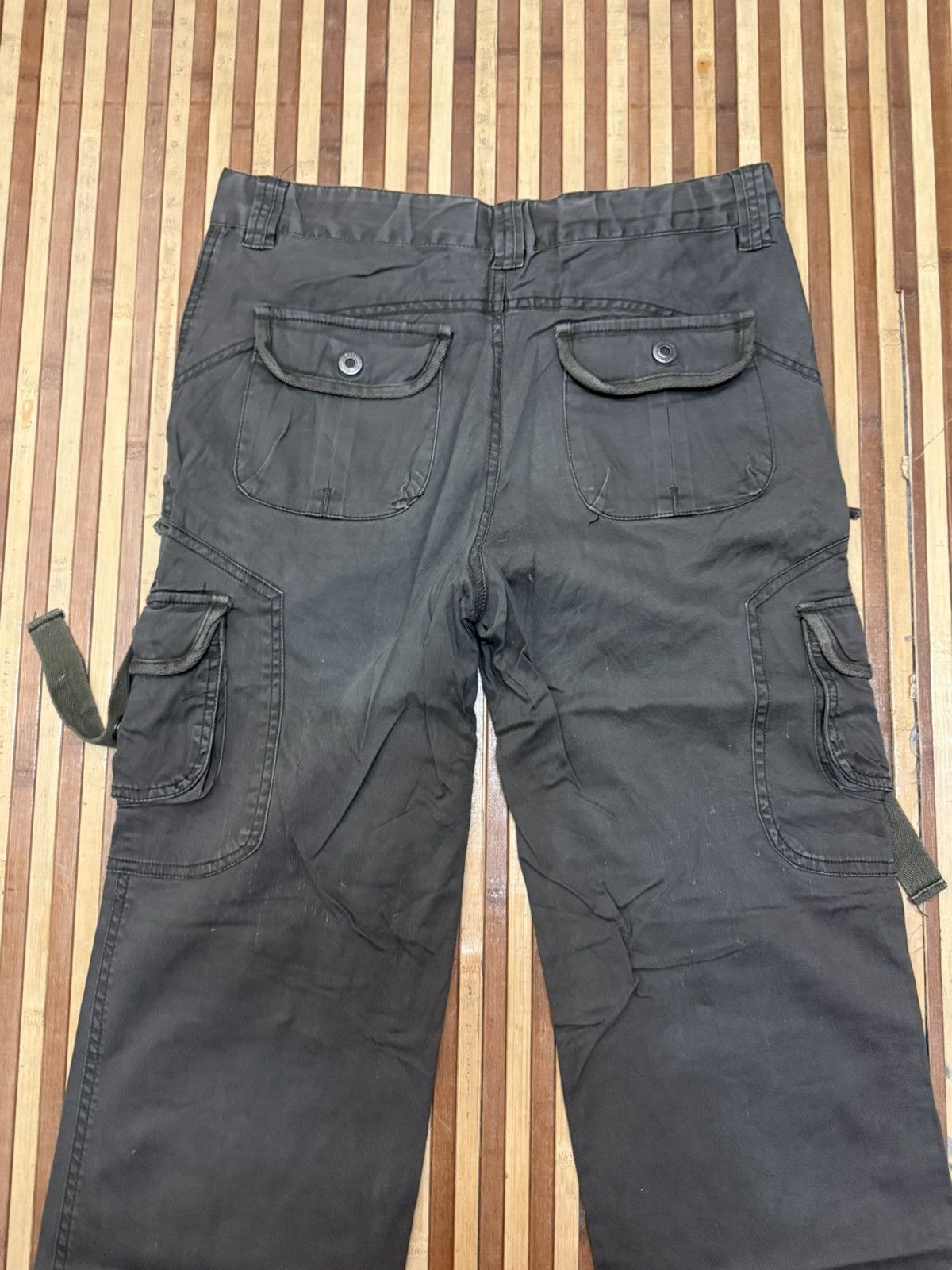 Lee Brennan Design Vintage L.BRENN Cargo Pants 8 Pockets / Streetwear W30X30 Size US 30 / EU 46 - 8 Thumbnail