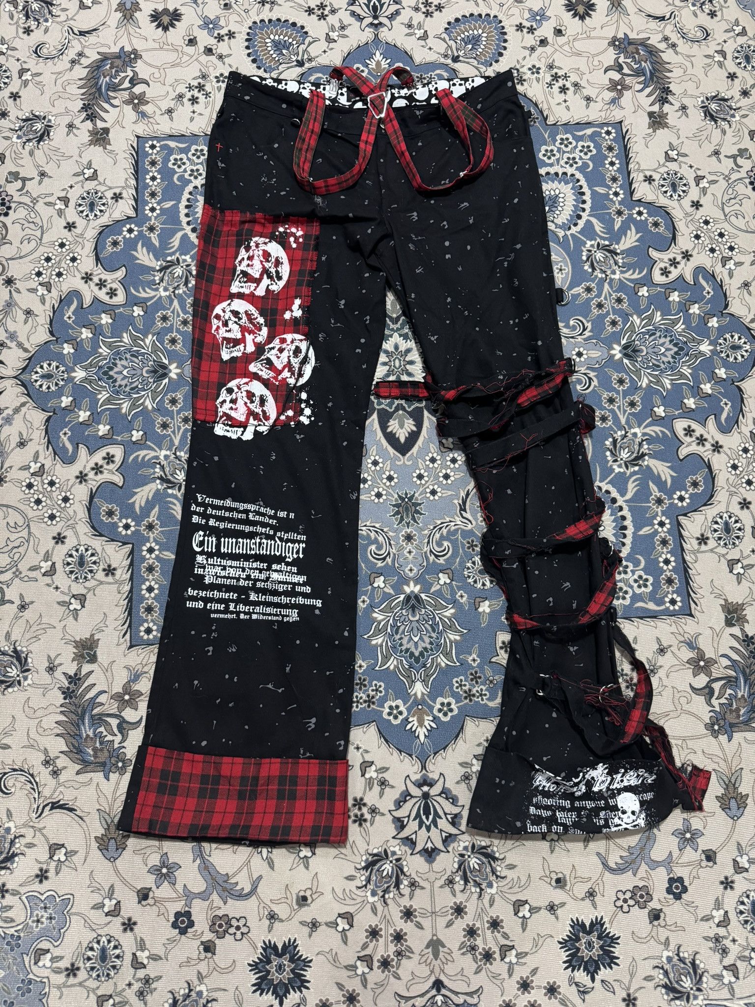 Japanese Brand Japanese Brand Blood Storm Bondage Pants Seditionaries Size US 35 - 1 Thumbnail