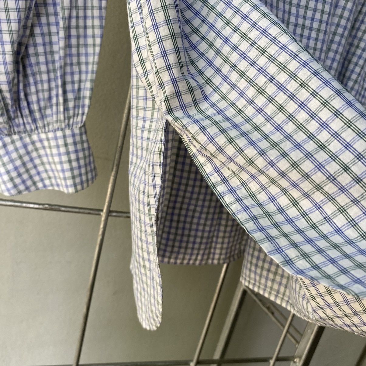 Dior Christian Dior Checkered Long Sleeve Shirt Size M / US 6-8 / IT 42-44 - 16 Thumbnail
