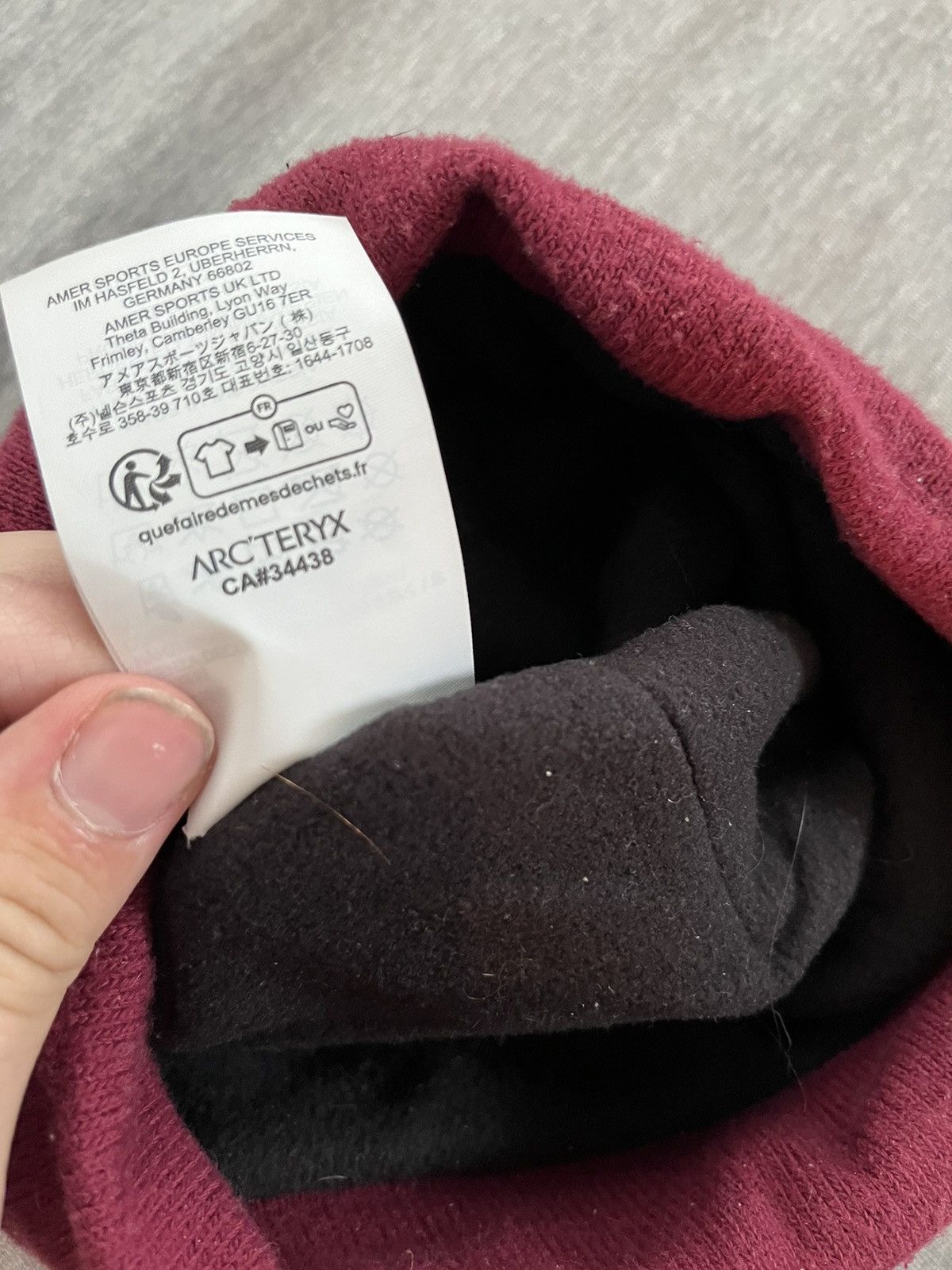 Arc'teryx Red Arc’Teryx Beanie Size ONE SIZE - 3 Thumbnail