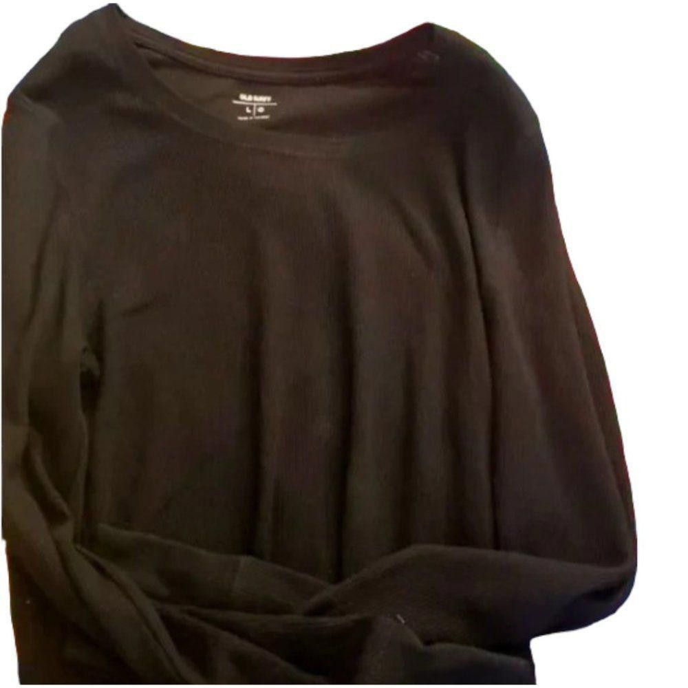 Old Navy CT1042a Old Navy women's long sleeve ribbed t-shirt Size XL / US 12-14 / IT 48-50 - 1 Thumbnail