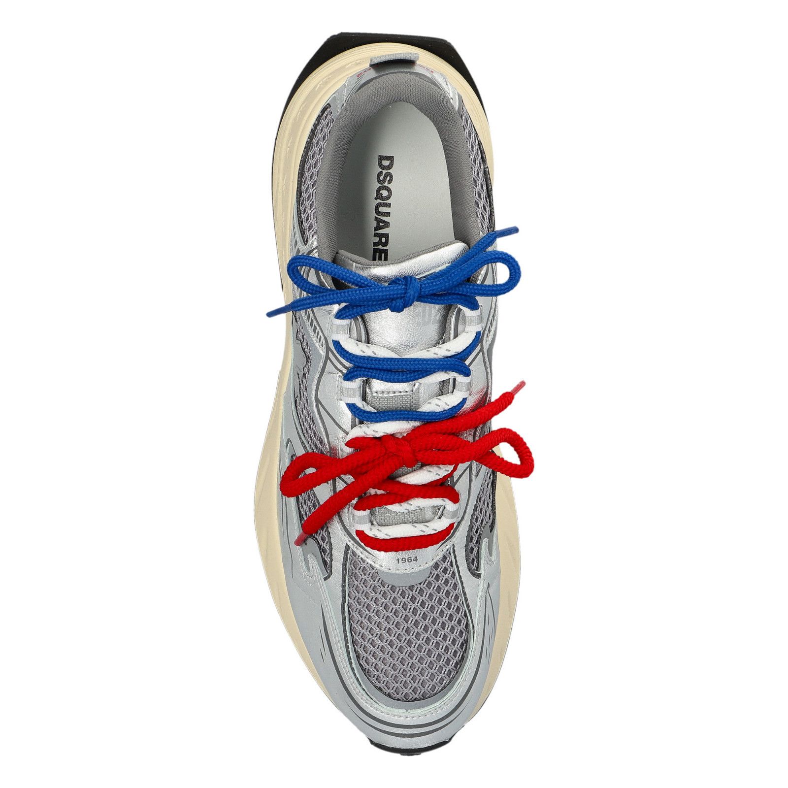 Dsquared2 DSQUARED2 Sprinter Silver Sneakers New And Authentic (Men's Size US 10 / EU 43 - 5 Thumbnail