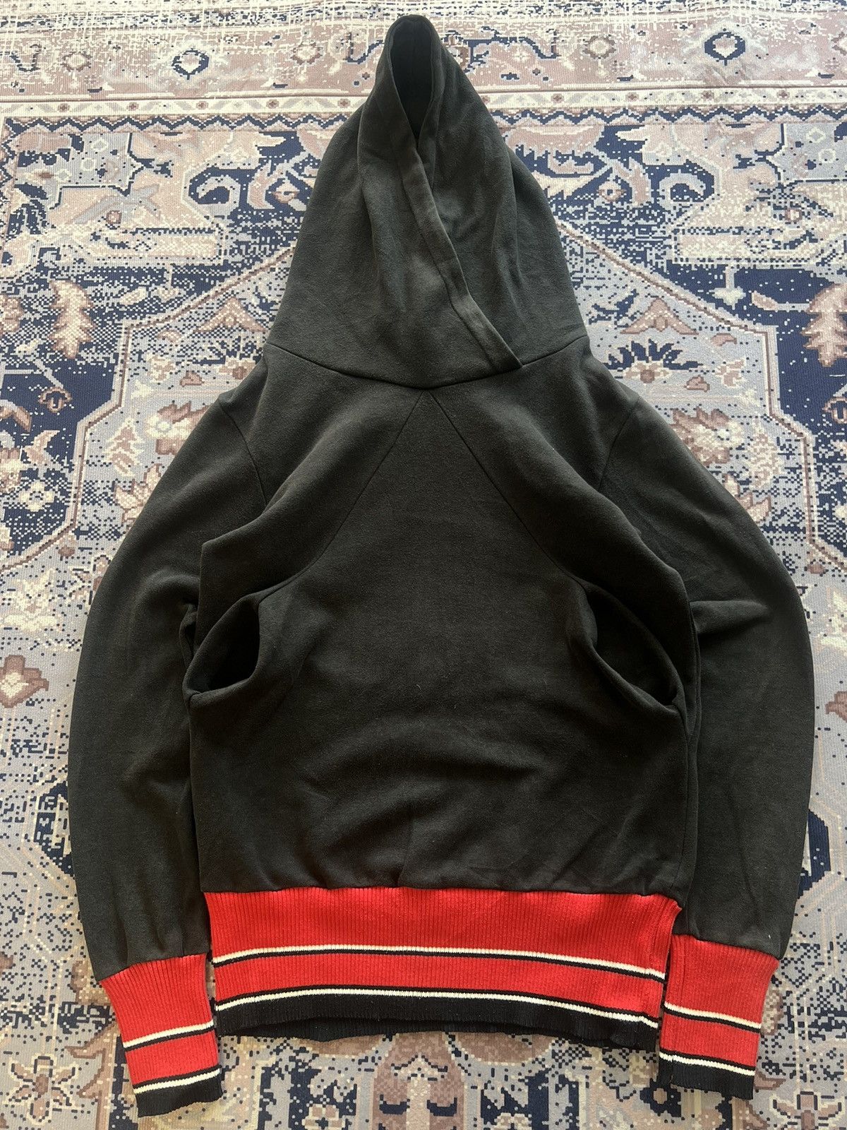 Number (N)ine Number Nine Fender Hoodie White/Black | Grailed