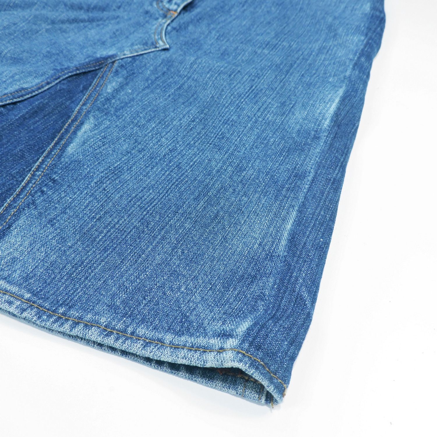 Walter Van Beirendonck W&LT WILD AND LETHAL KISS THE FUTURE DENIM MINI SKIRT Size 26" / US 2 / IT 38 - 14 Thumbnail