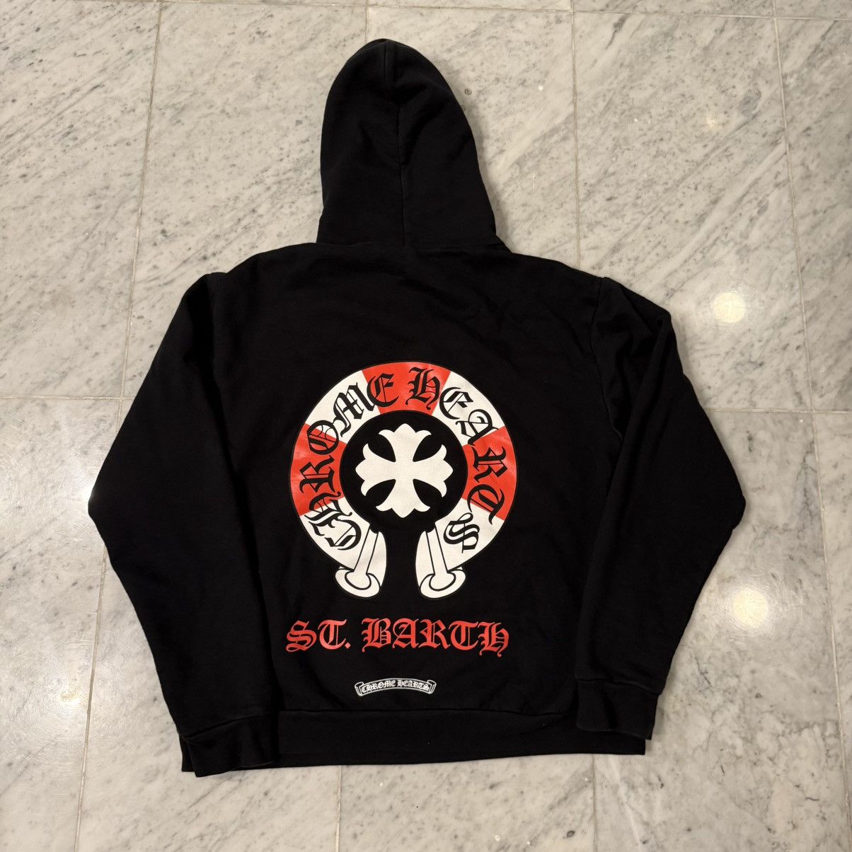 Chrome Hearts St Barth Exclusive Horshoe Logo Hoodie Size US M / EU 48-50 / 2 - 1 Thumbnail