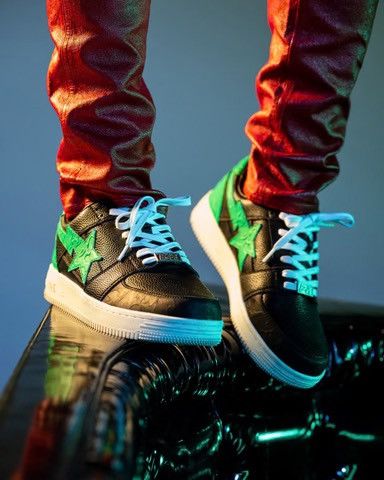 Bape BAPE x GUNNA (SLATT) BAPE STA LOW MENS A BATHING APE 9 Size US 9 / EU 42 - 15 Thumbnail