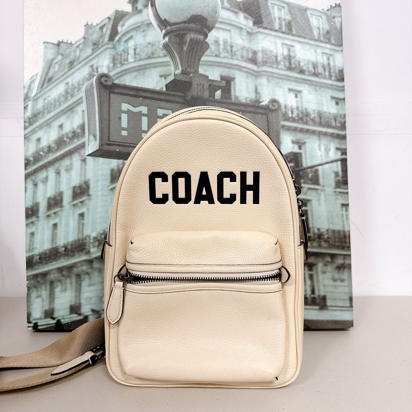 Coach Coach CP127 Charter Pack With Coach Graphic IN CHALK MULTI Size ONE SIZE - 1 Thumbnail