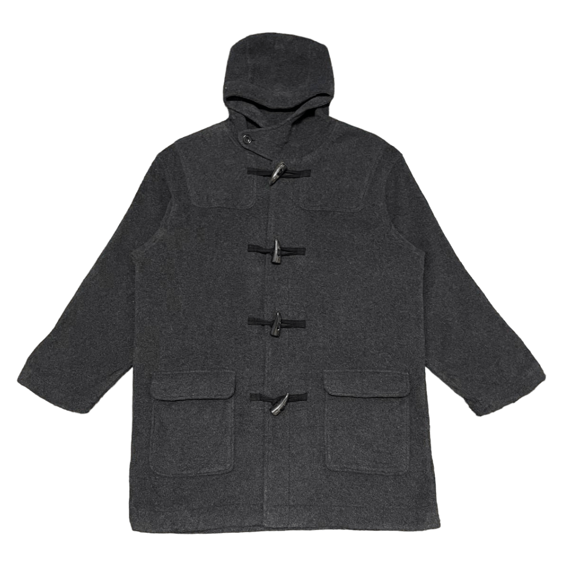 Beams Plus Vintage Beams x Polartec Duffle Hooded Coat Size US L / EU 52-54 / 3 - 1 Thumbnail