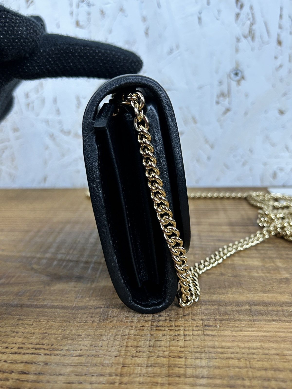 Gucci Gucci GG Blondie Leather Wallet On Chain Small Shoulder Bag Size ONE SIZE - 9 Thumbnail