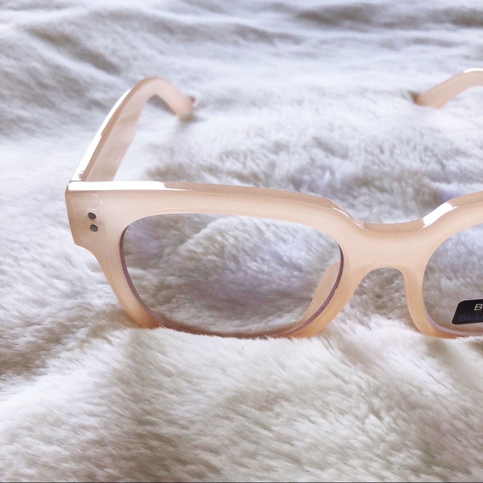 Other Juliette Clear Pink Computer Blue Light Glasses Size ONE SIZE - 6 Thumbnail