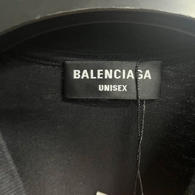 Balenciaga Balenciaga latest black cola casual two piece round neck lo Size US S / EU 44-46 / 1 - 2 Thumbnail