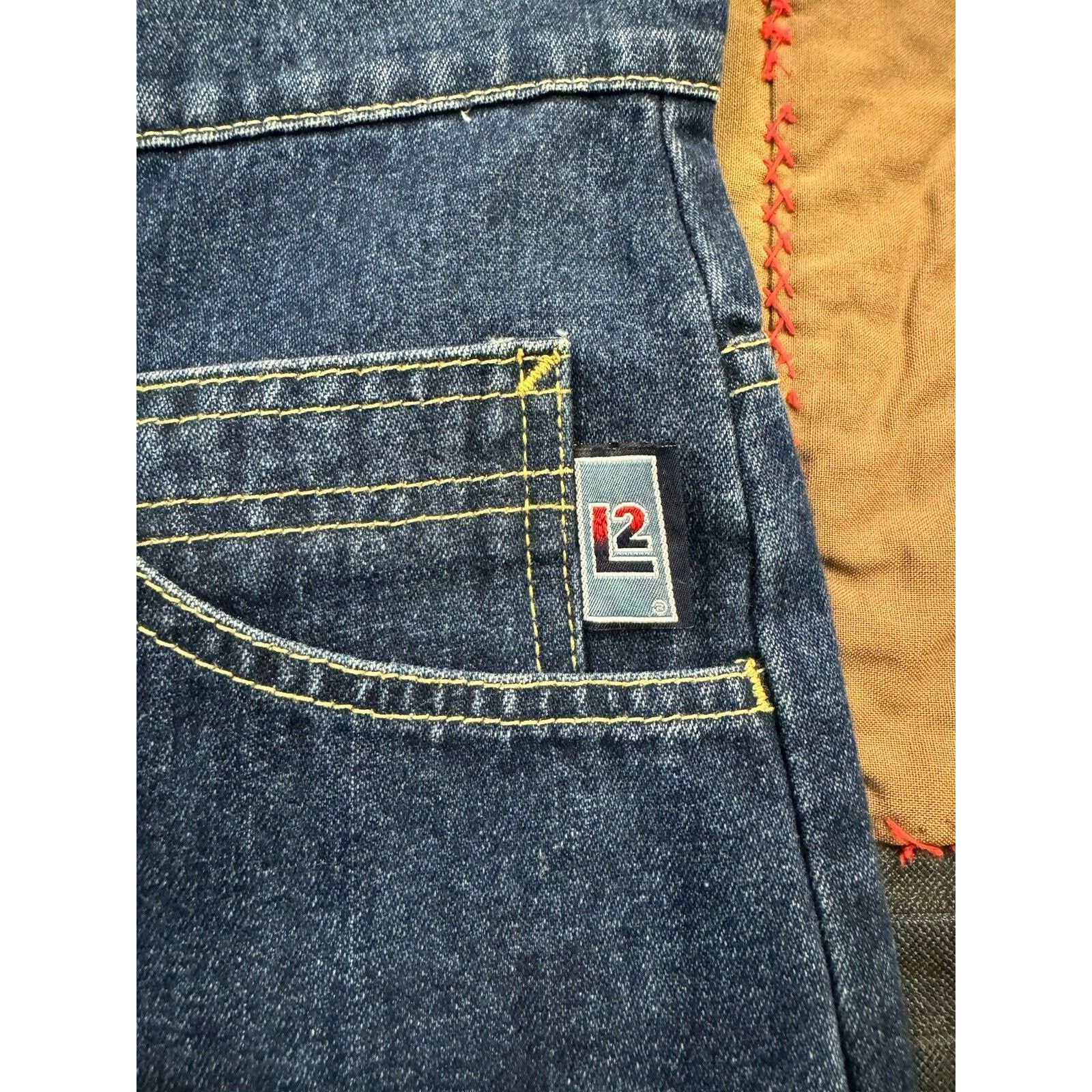 Levi's Deadstock Vintage 90s Y2K Baggy Levis L2 Silvertab W29 X L30 Size US 29 - 4 Thumbnail