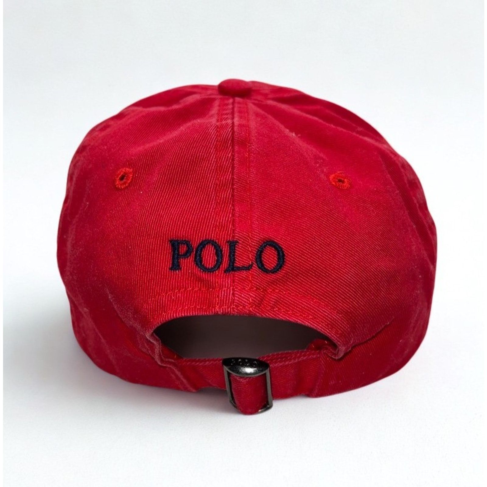 Polo Ralph Lauren Polo Ralph Lauren Hat Black Pony Logo Strapback Adjustable Size ONE SIZE - 7 Thumbnail