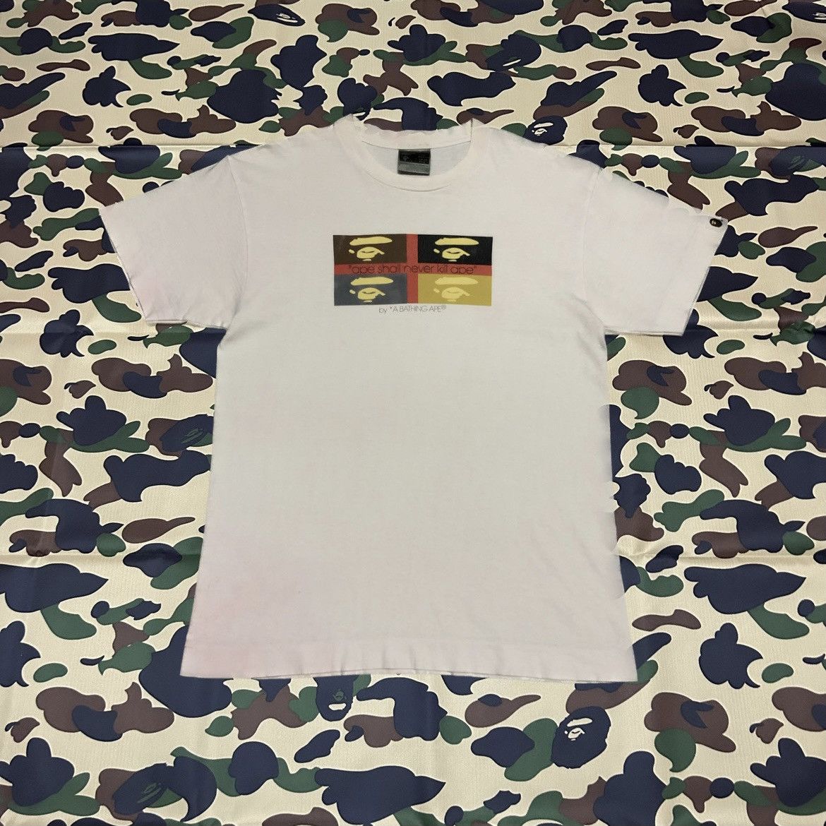 Bape Ape Shall Never Kill Ape Tee