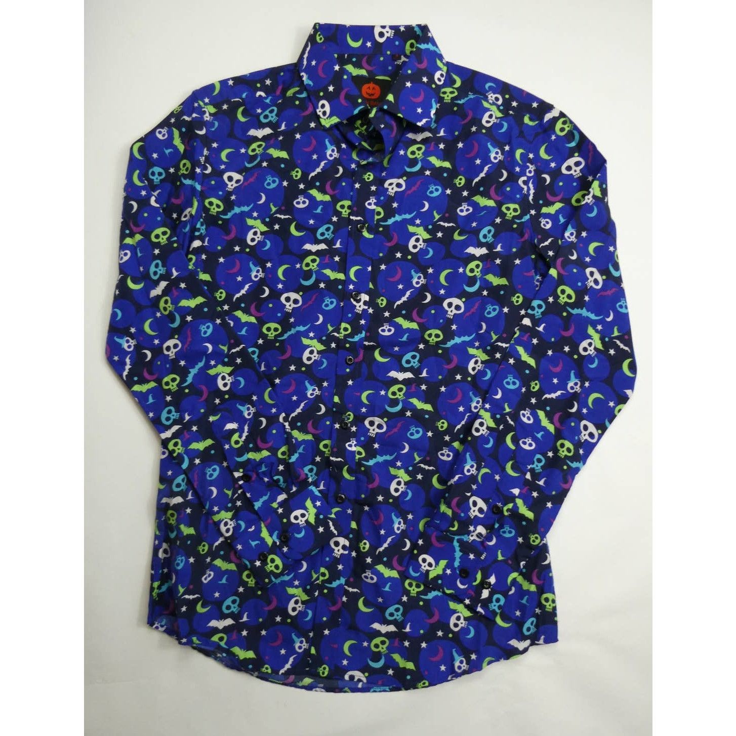 Jeff Banks Halloween Button Front S Shirt long sleeve Simon Banks Size US S / EU 44-46 / 1 - 1 Thumbnail