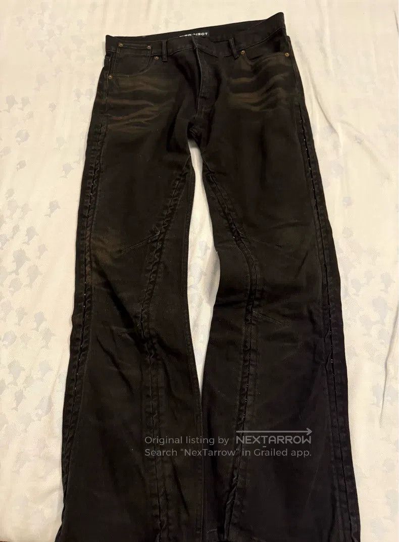 Y/Project 32 Side buckle design of jeans