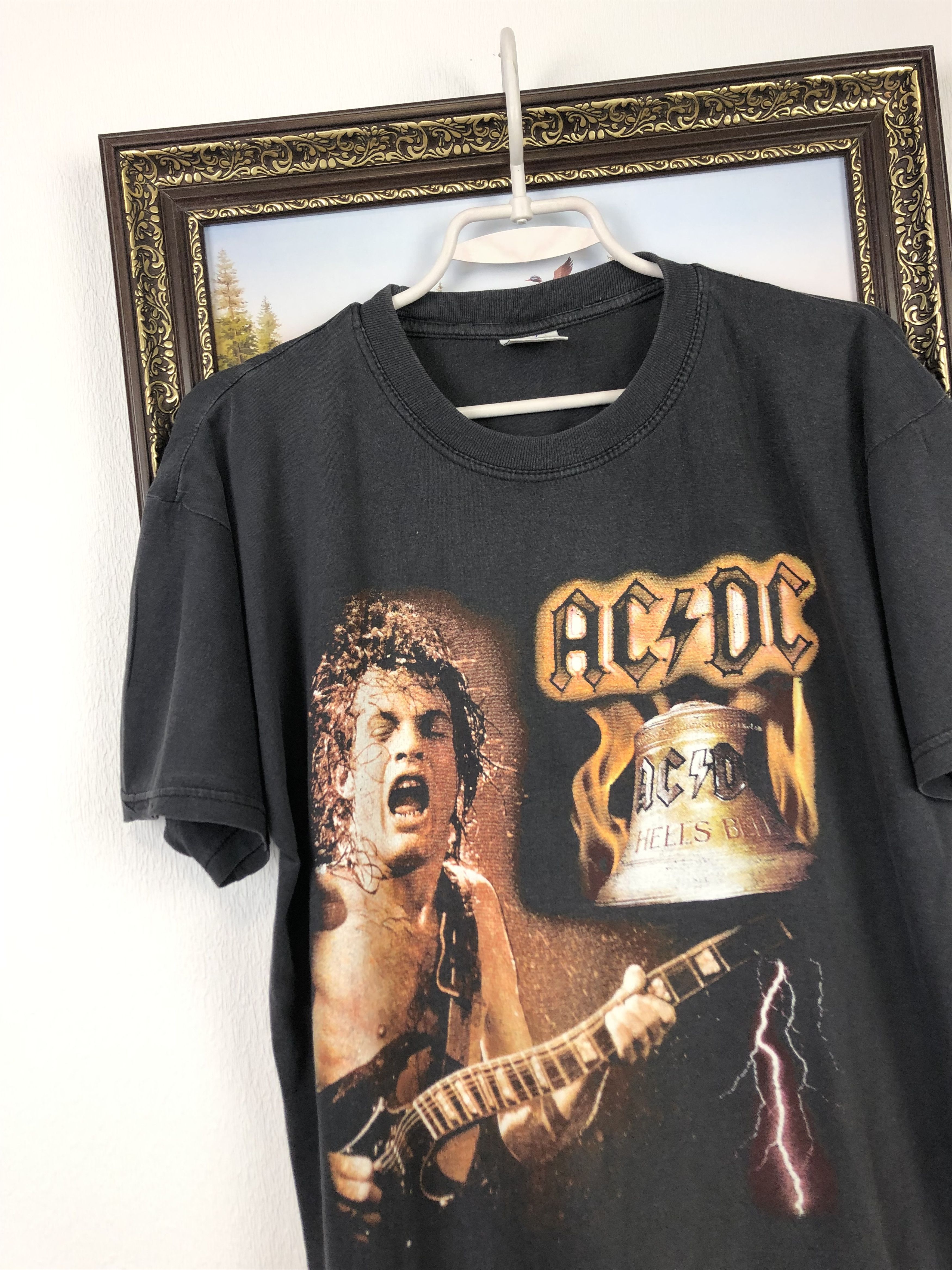 Band Tees Vintage AC/DC Hell's Bells Tee Band Shirt Rare Hype Rare Size US M / EU 48-50 / 2 - 3 Thumbnail