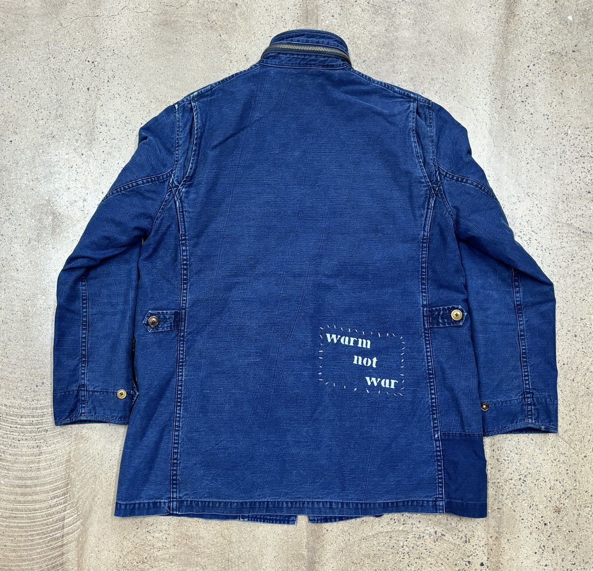 Porter Classic Porter Classic M65 Jacket Boro/Indigo Size US S / EU 44-46 / 1 - 2 Thumbnail