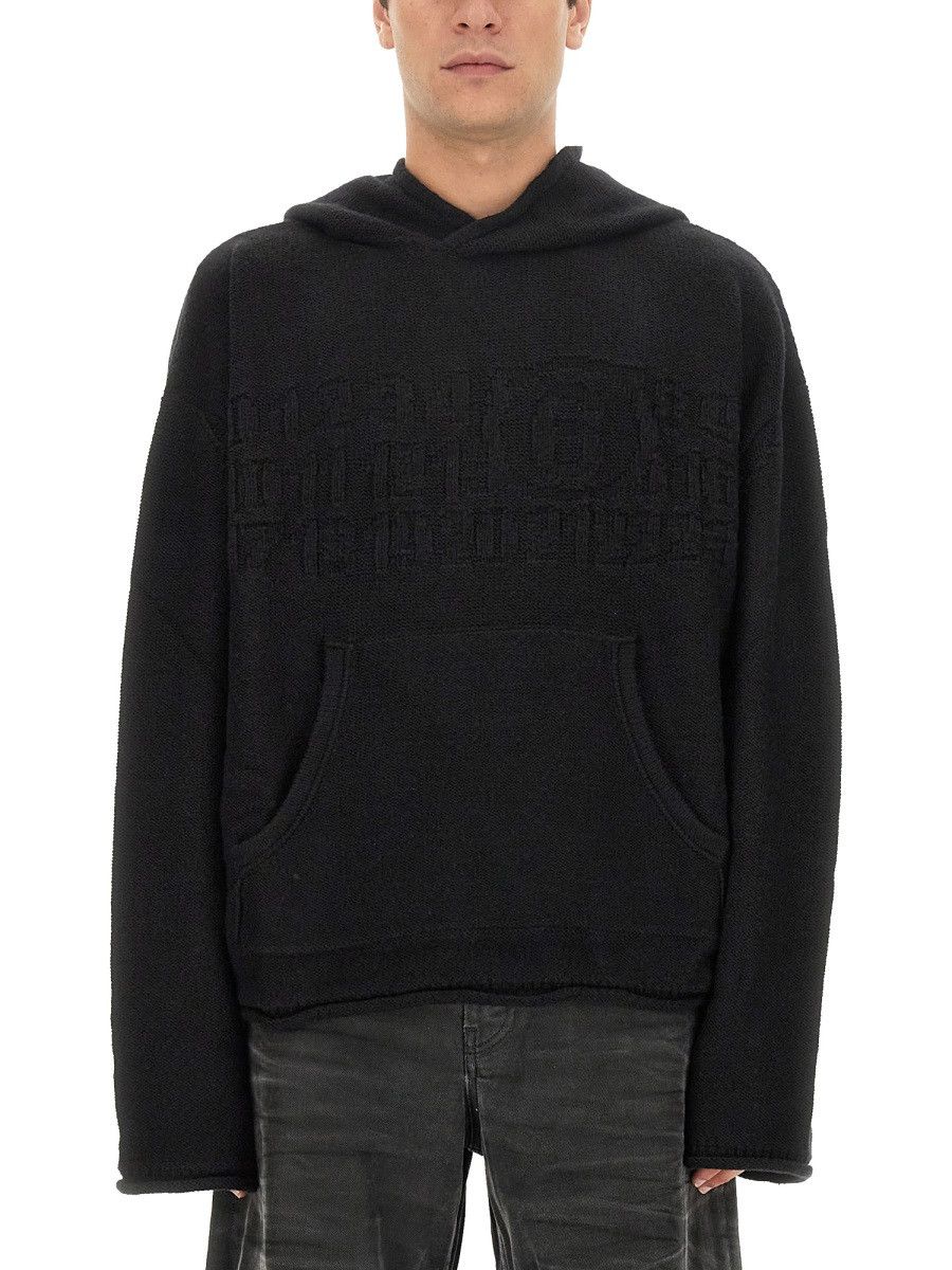 MM6 MM6 JERSEY WITH LOGO - BLACK Size US L / EU 52-54 / 3 - 1 Thumbnail