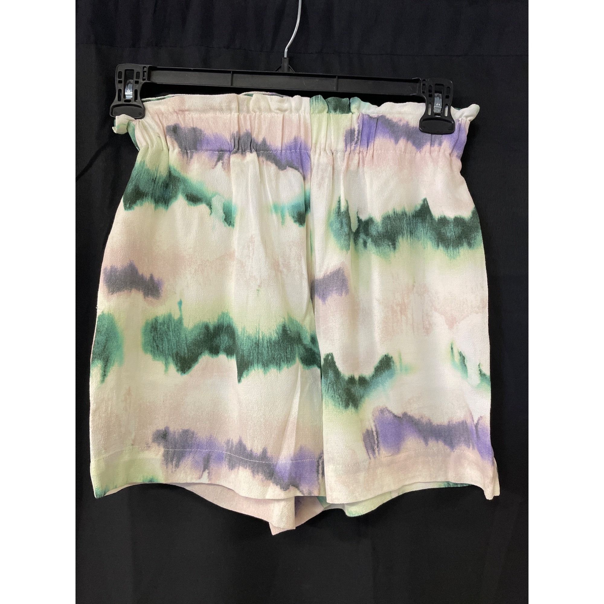 Other Zara Women's Cream Multi Color Shirt & Short Set Size XS SKU Size XS / US 0-2 / IT 36-38 - 5 Thumbnail