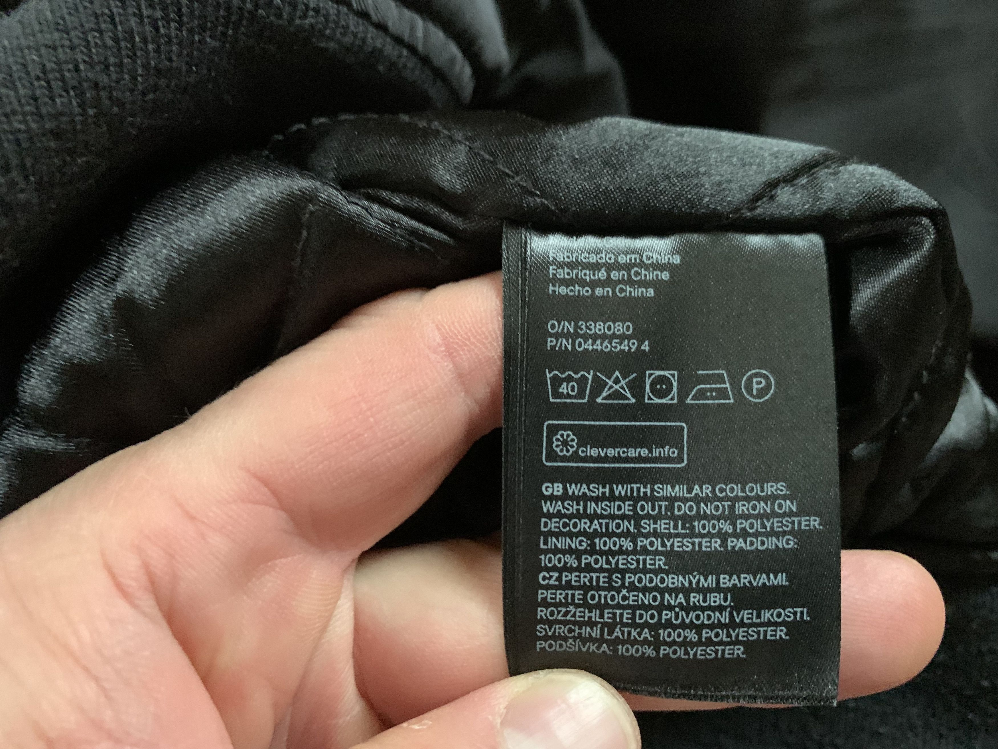 H&M Divided Black Bomber Jacket with Embroidered Patches Size L / US 10 / IT 46 - 6 Thumbnail