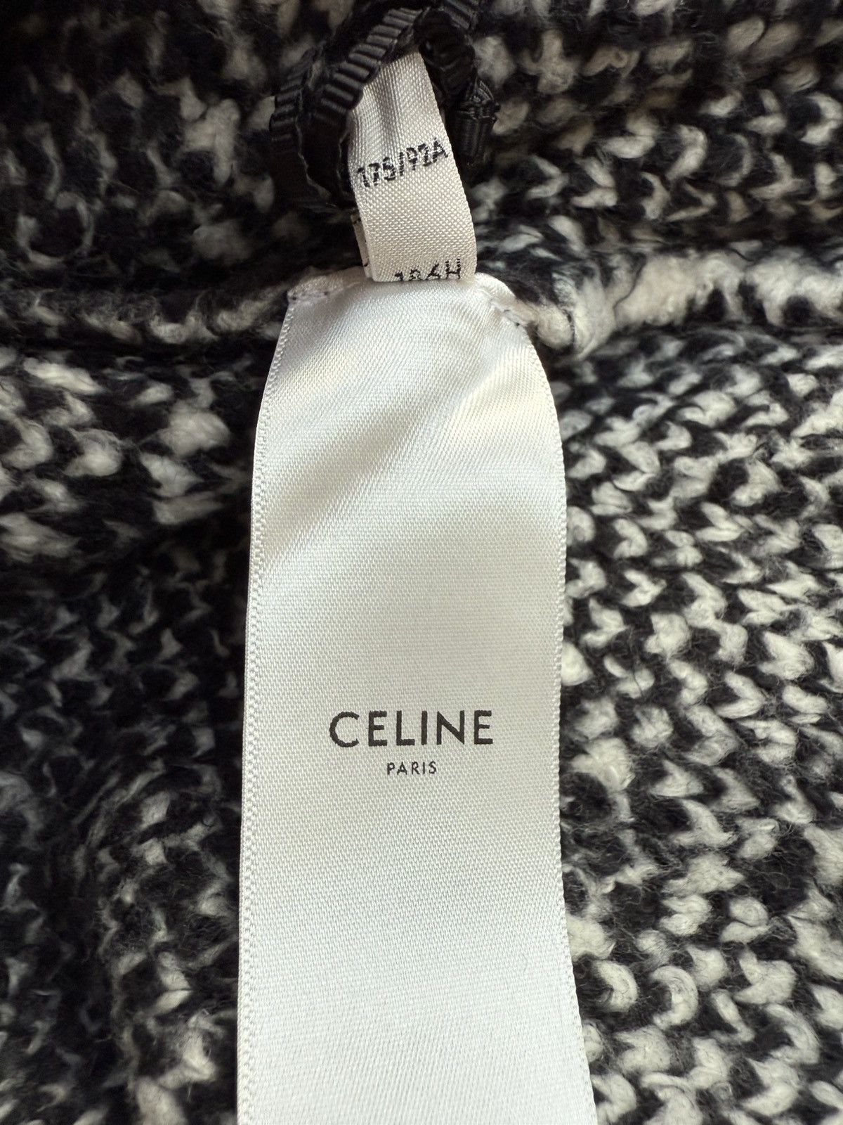 Celine $1.6k 🤑 SS23 Celine black white surfer sweater Hedi L Size US L / EU 52-54 / 3 - 22 Thumbnail