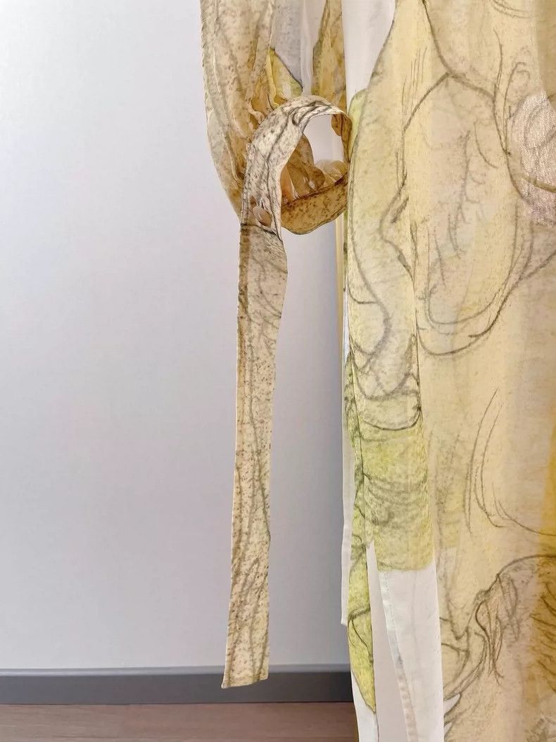 Loewe loewe Printed shirt dress 2506-Nextarrow Size XS / US 0-2 / IT 36-38 - 5 Thumbnail