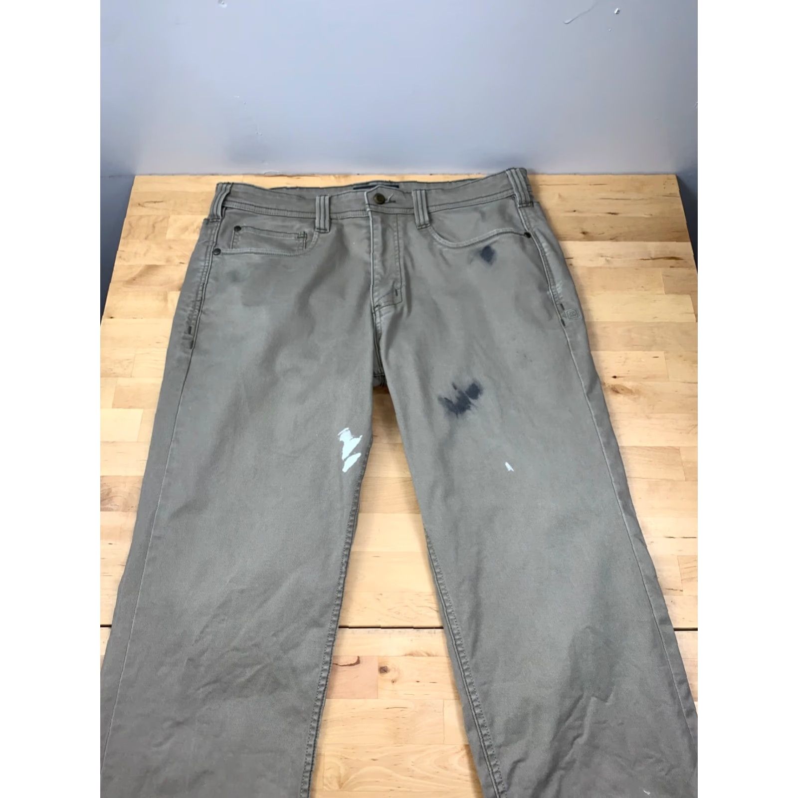 Vintage 5.11 Tactical Pants Chino Brown 34x31 Mens Regular Inseam 31 Distress #4803 Size US 34 / EU 50 - 2 Thumbnail