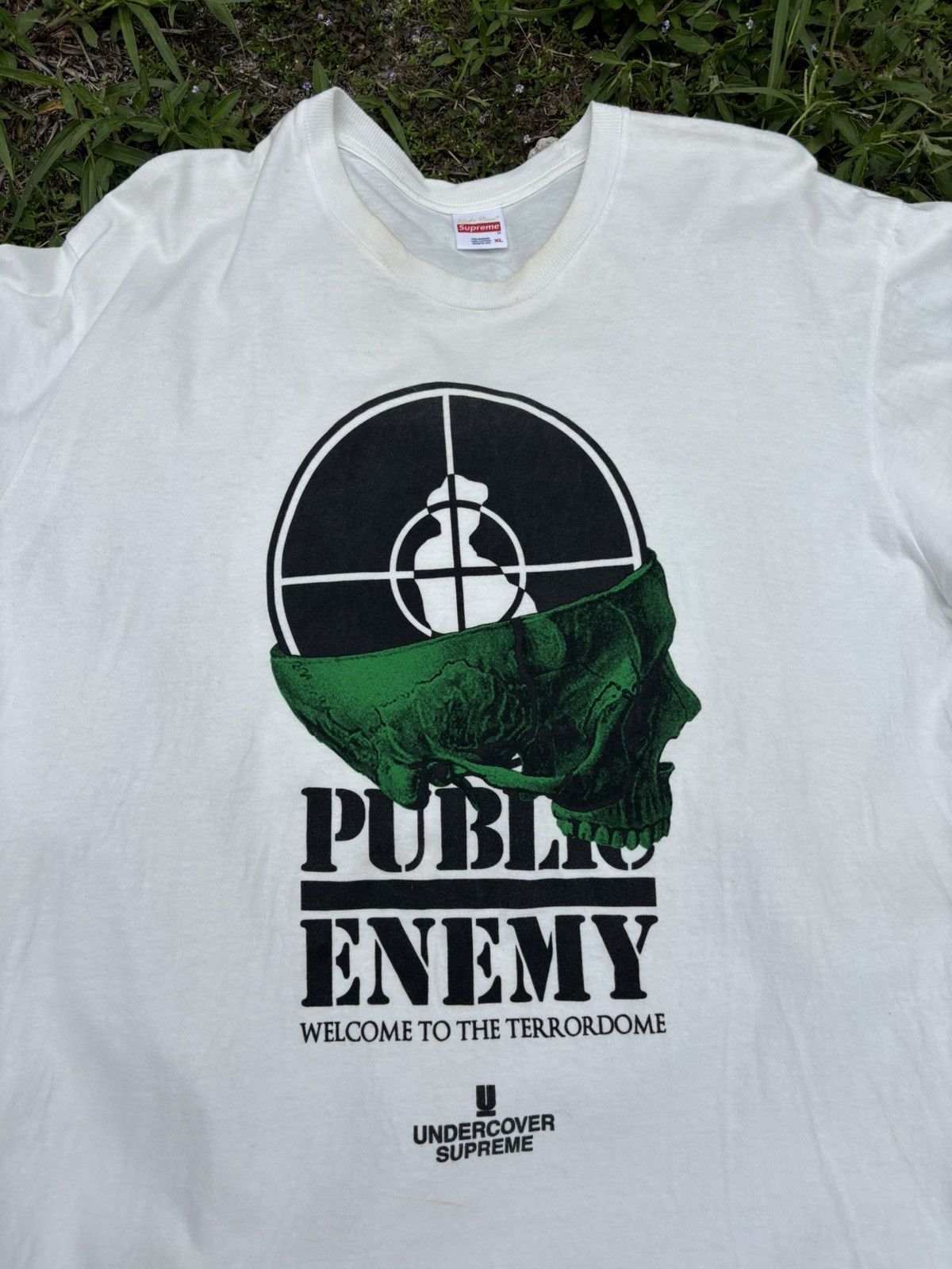Public Enemy × Supreme × Undercover Supreme Undercover Public Enemy Terrordome Tshirt Size US XL / EU 56 / 4 - 2 Thumbnail