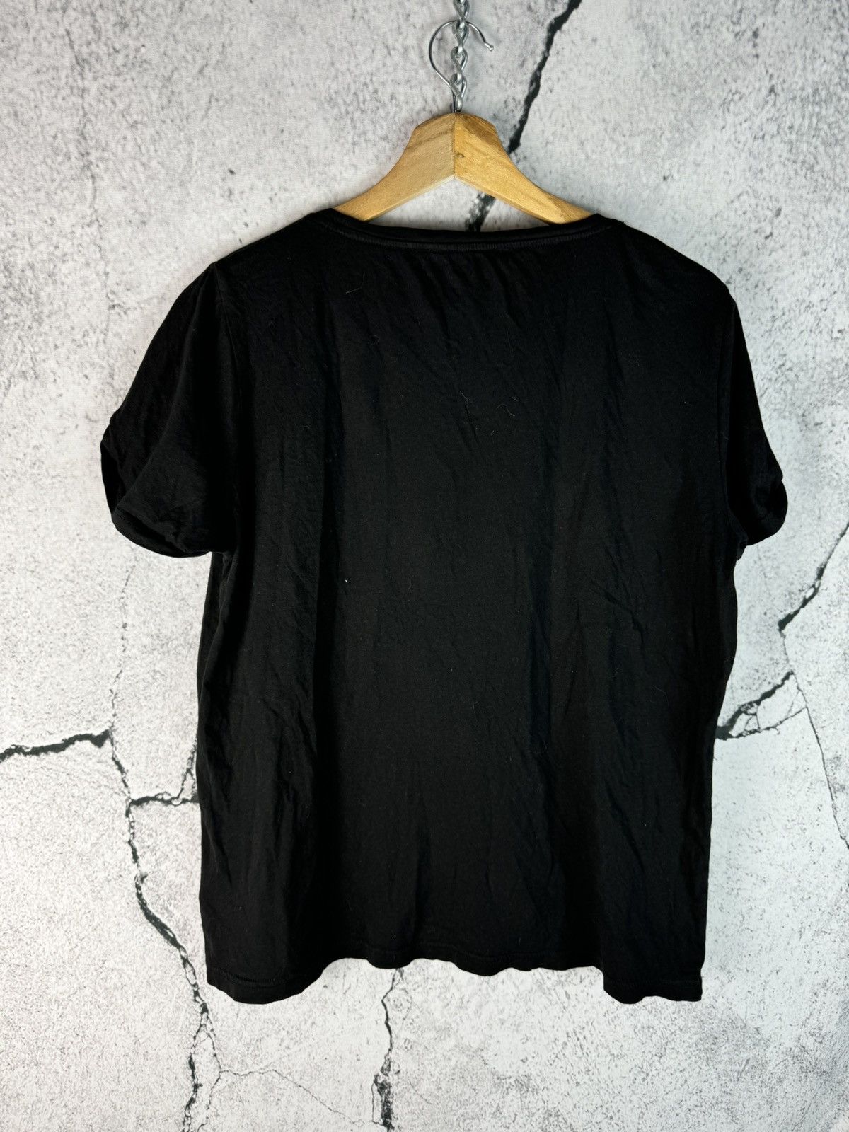 Balmain Balmain Berlin Black Big Logo Black Tshirt Size L / US 10 / IT 46 - 2 Thumbnail
