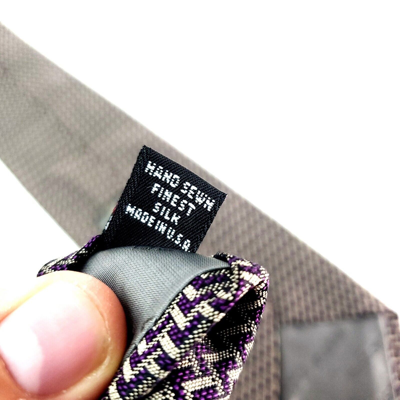 Robert Talbott Robert Talbott Best Of Class Nordstrom Silk Tie Woven Purple Size ONE SIZE - 6 Thumbnail