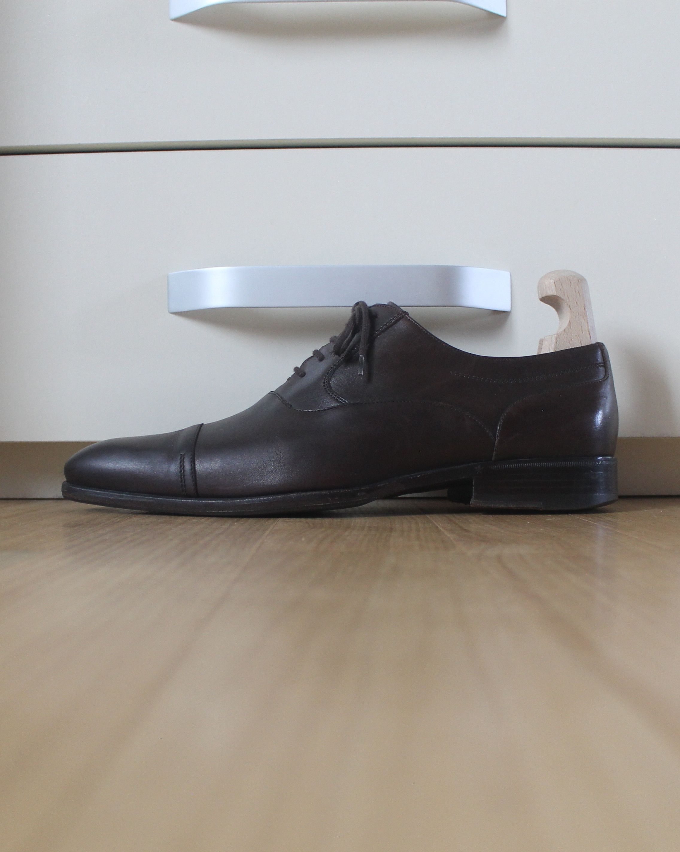 Gucci Gucci Lace Up Oxfords Leather Shoes Size US 9 / EU 42 - 6 Thumbnail
