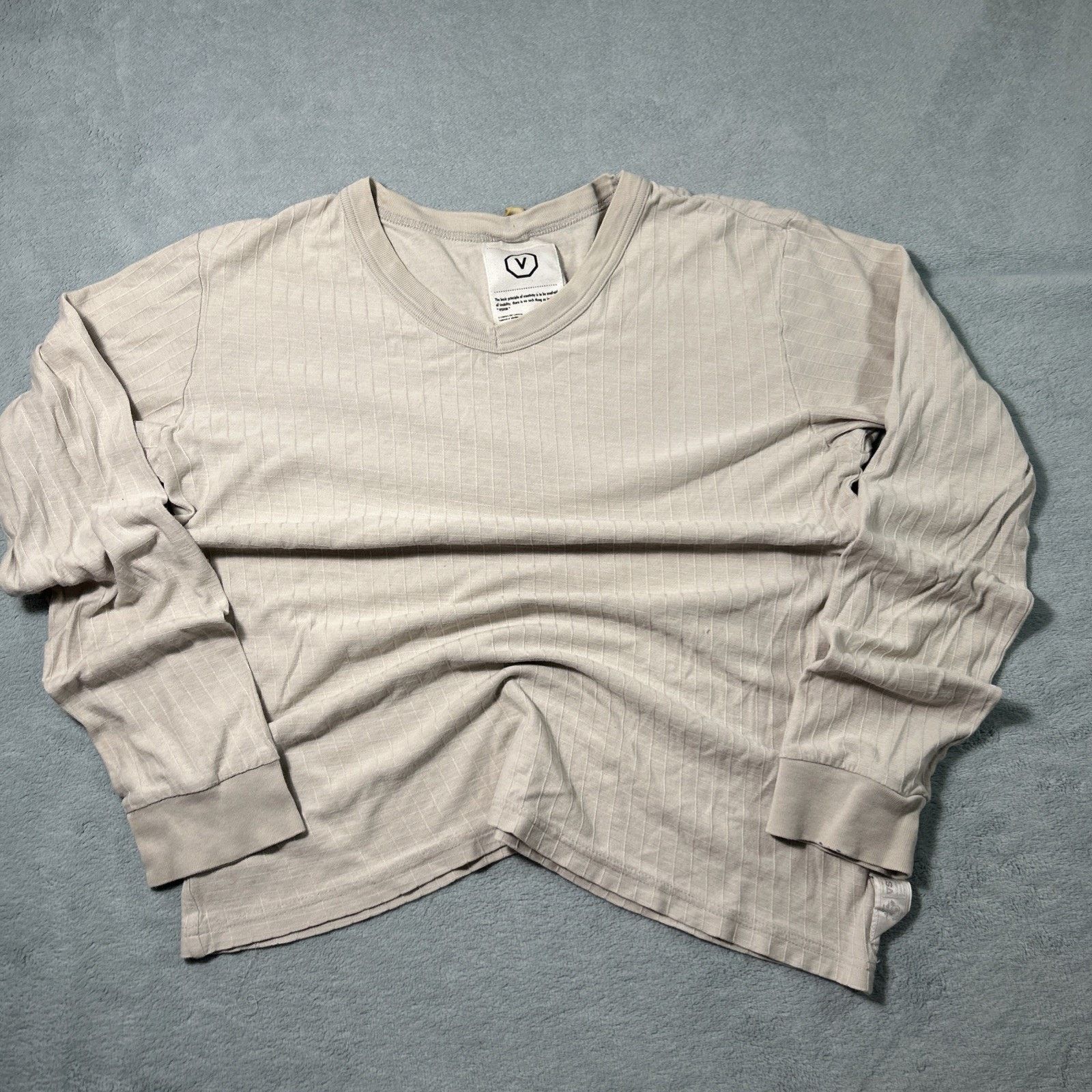 Visvim Visvim Base Layer Thermo Shirt Sz 1 Sleeves Baselayer Cotton Size US XS / EU 42 / 0 - 12 Thumbnail
