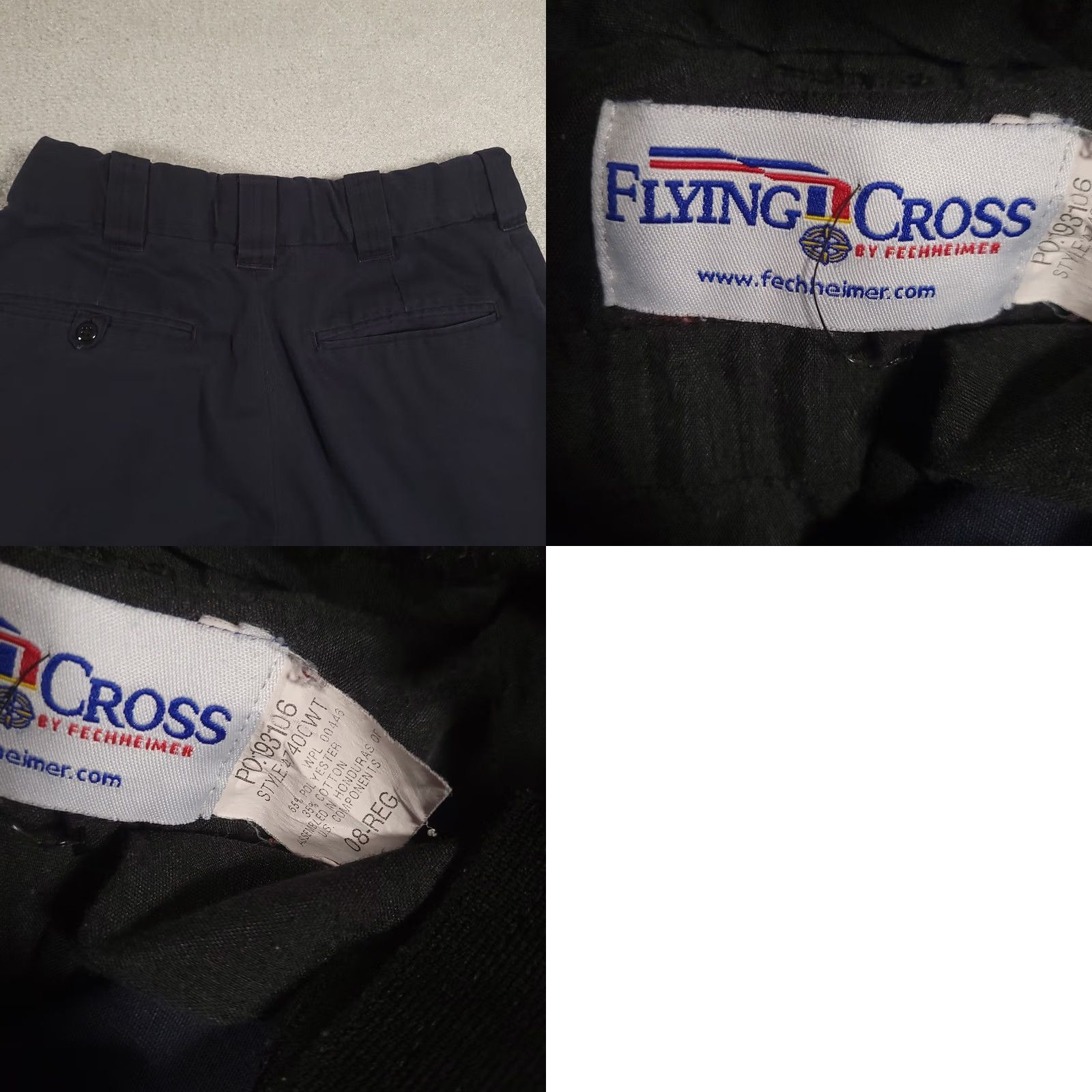 Vintage Flying Cross Pants Women Size 8 Navy Blue Postal Utility Uniform Pants Women XS? 8 Navy Blue Size 30" / US 8 / IT 44 - 8 Thumbnail