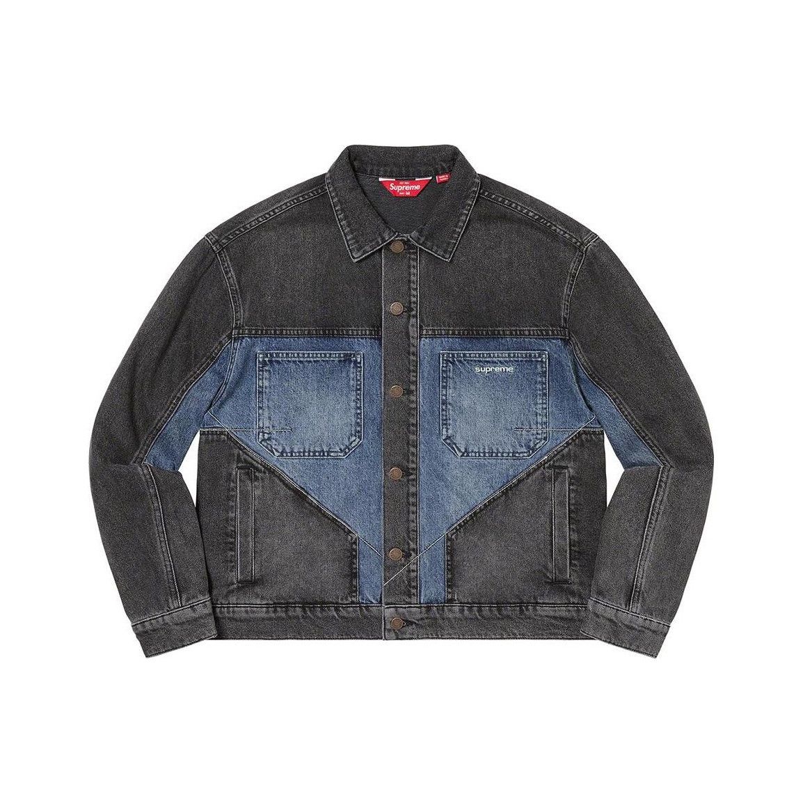 Supreme Supreme Contrast Denim Jacket Size M Size US M / EU 48-50 / 2 - 1 Thumbnail