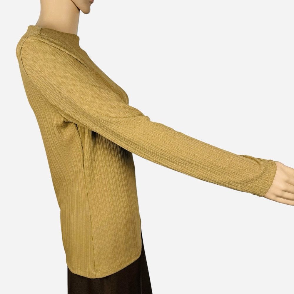 Banana Republic New Banana Republic Ribbed Straight Neck Whiskey Top Size M Size M / US 6-8 / IT 42-44 - 4 Thumbnail