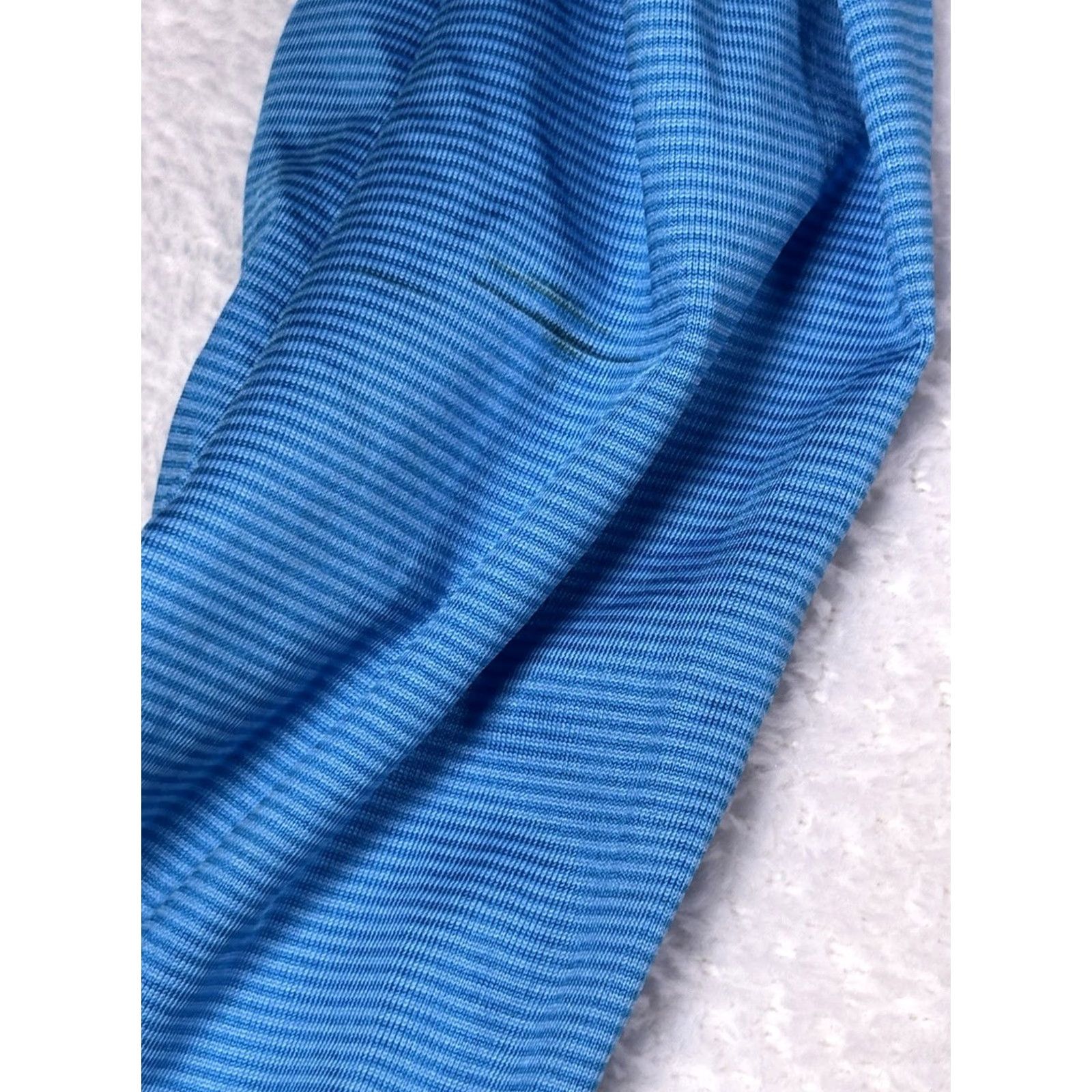 Vintage AT&T Men's Dry Fit Polo Shirt Large Long Sleeve UHV Technology Polyester Blue Mens Size US XXL / EU 58 / 5 - 6 Thumbnail