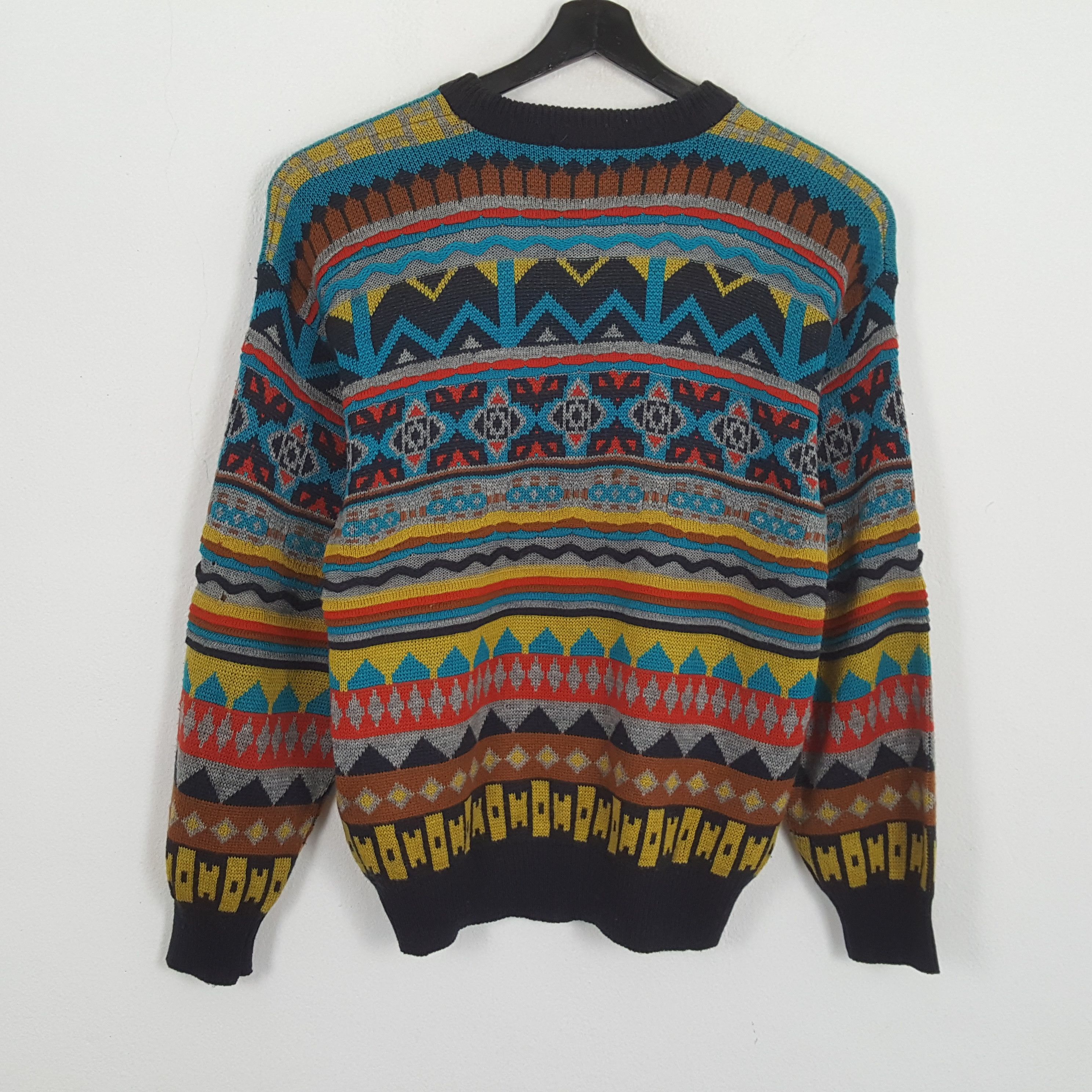 Vintage POLO HORSE Winter Fashion Style Sweatshirt Size US M / EU 48-50 / 2 - 3 Thumbnail