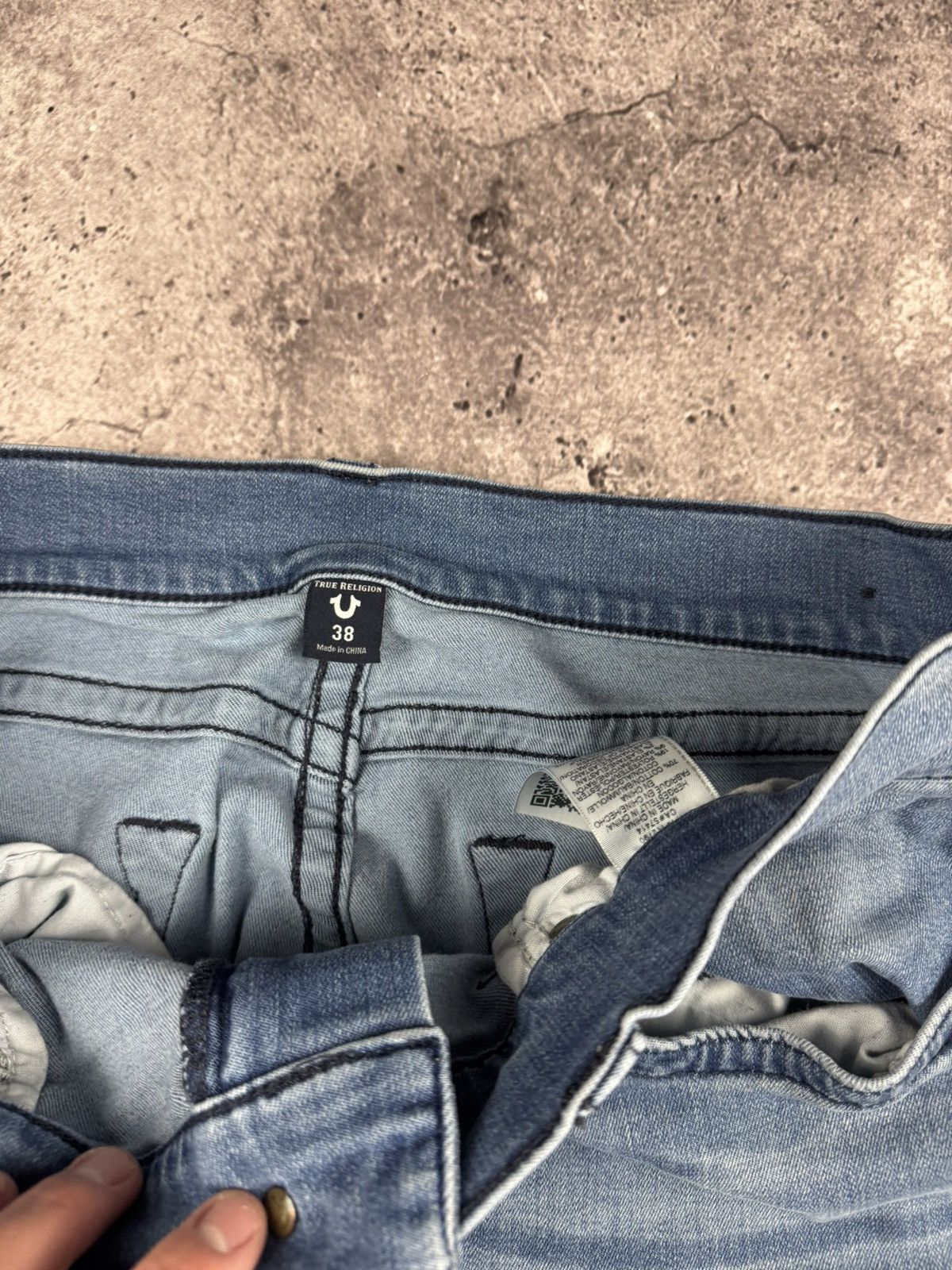True Religion Crazy Vintage Y2K True Religion Jeans Hip-Hop Skater Unique Size US 38 / EU 54 - 8 Thumbnail
