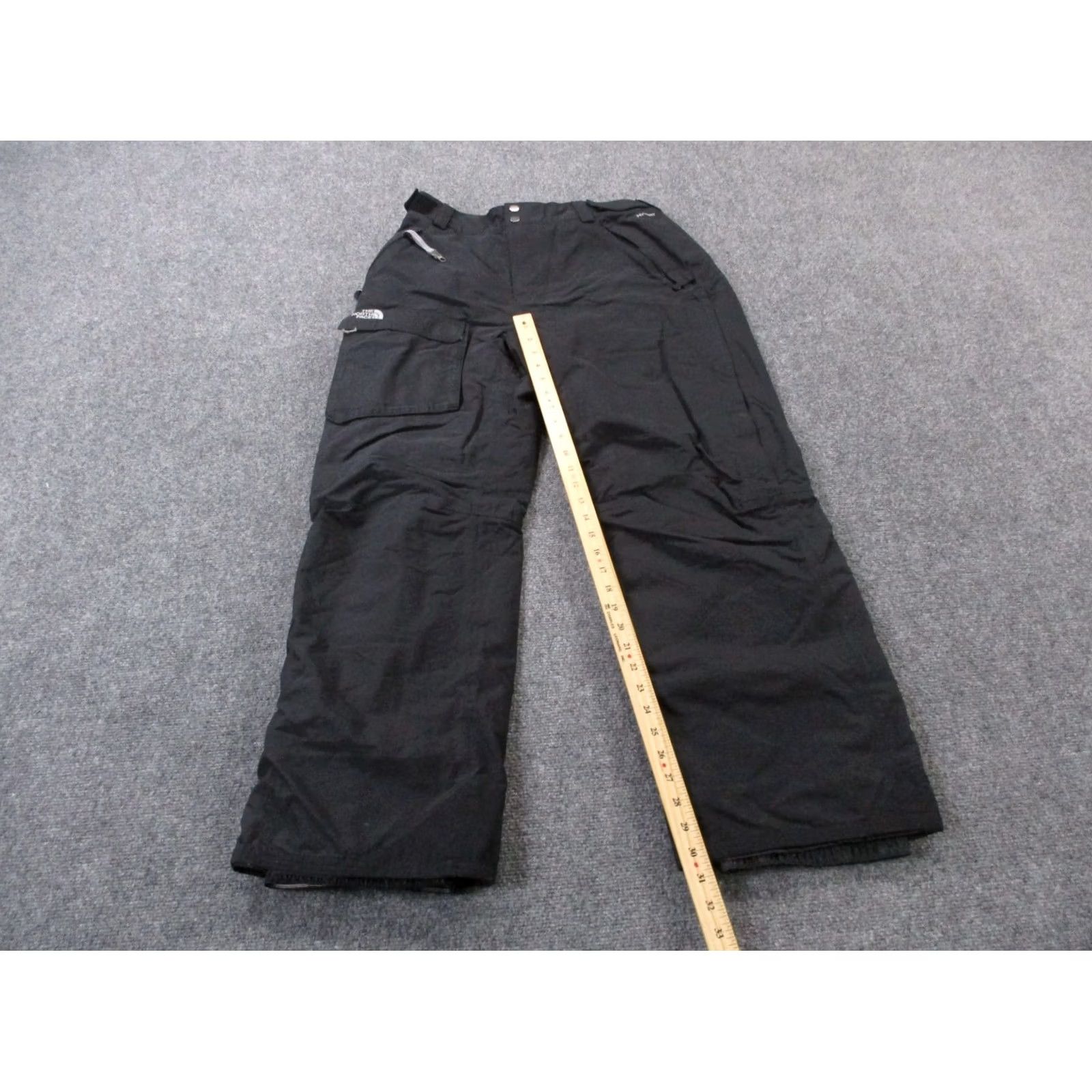 The North Face VINTAGE The North Face Pants Women L Snow Insulated Nylon Hyvent Black 30 in Inseam Snow Pants Womens L Size 36" / US 14 / IT 50 - 3 Thumbnail