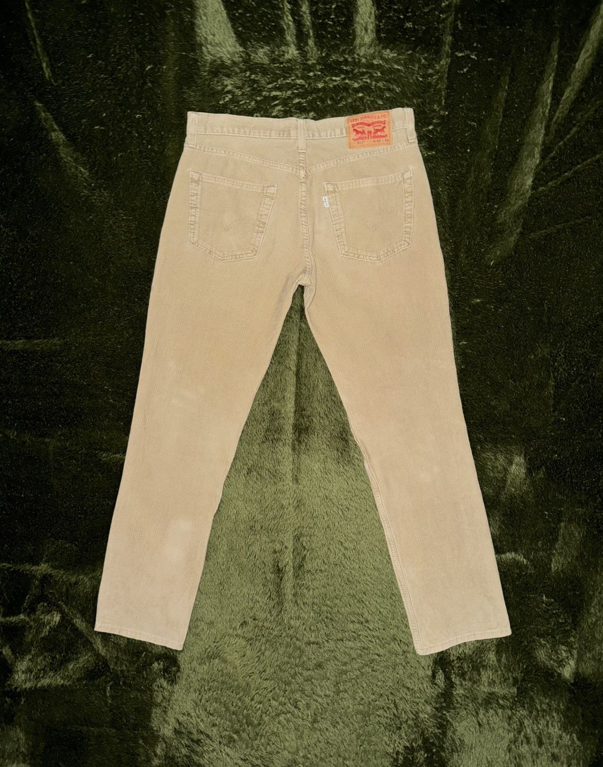 Levi's [W33/L32] Levi’s 511 Original Vintage Washed Corduroy Pants Size US 33 - 7 Thumbnail