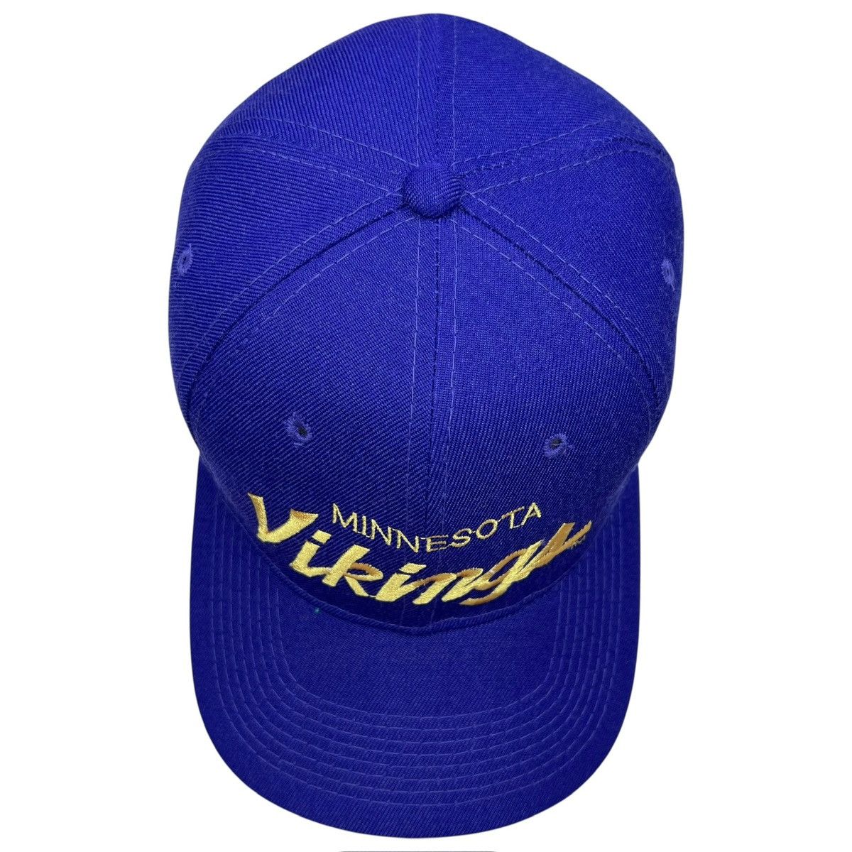 Sports Specialties Minnesota Vikings Sports Specialties Script Wool Snapback Size ONE SIZE - 7 Thumbnail