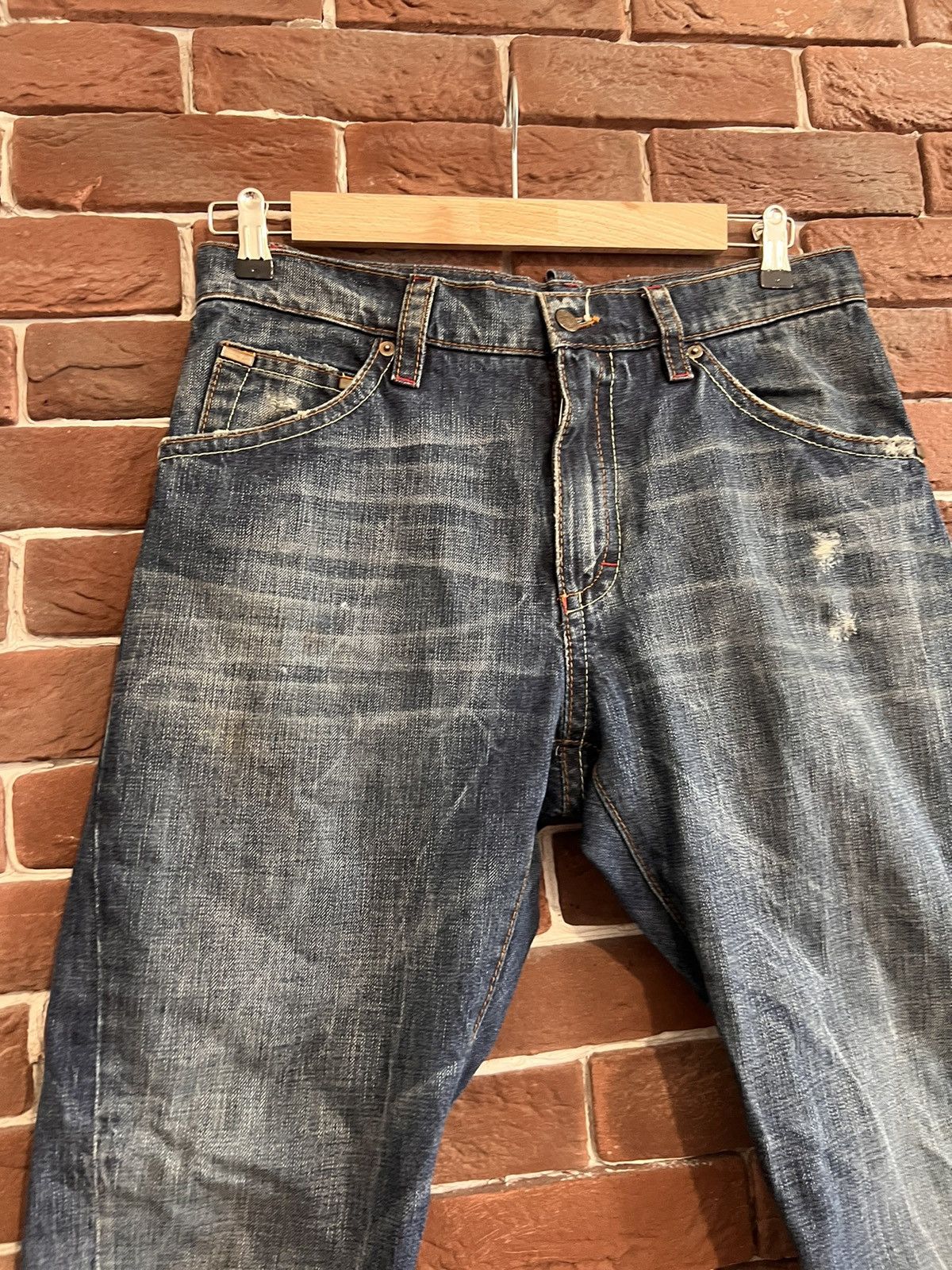 Dsquared2 Rare Vintage Dsquared2 Faith Womens distressed Denim pants Size 28" / US 6 / IT 42 - 4 Thumbnail