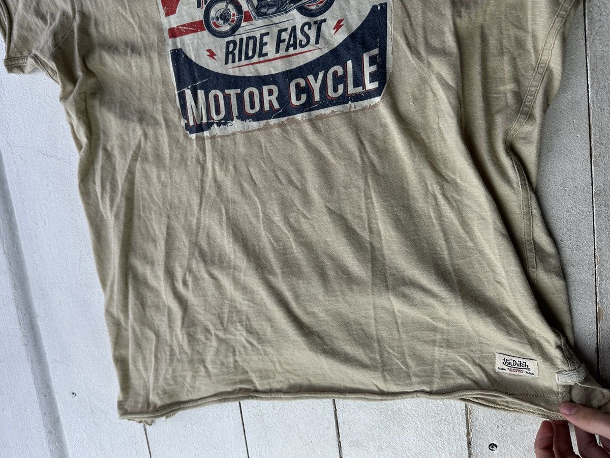 Von Dutch 🚨Y2K VON DUTCH MOTORCYCLE big logo Y2K Usa style tee Size US M / EU 48-50 / 2 - 6 Thumbnail
