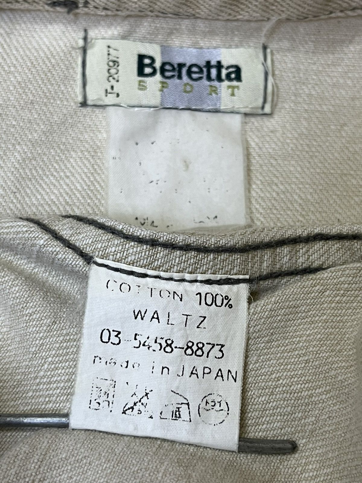 Beretta VINTAGE BERETTA BIG PRINTED TRUCKER DENIM JACKET Size US M / EU 48-50 / 2 - 17 Thumbnail